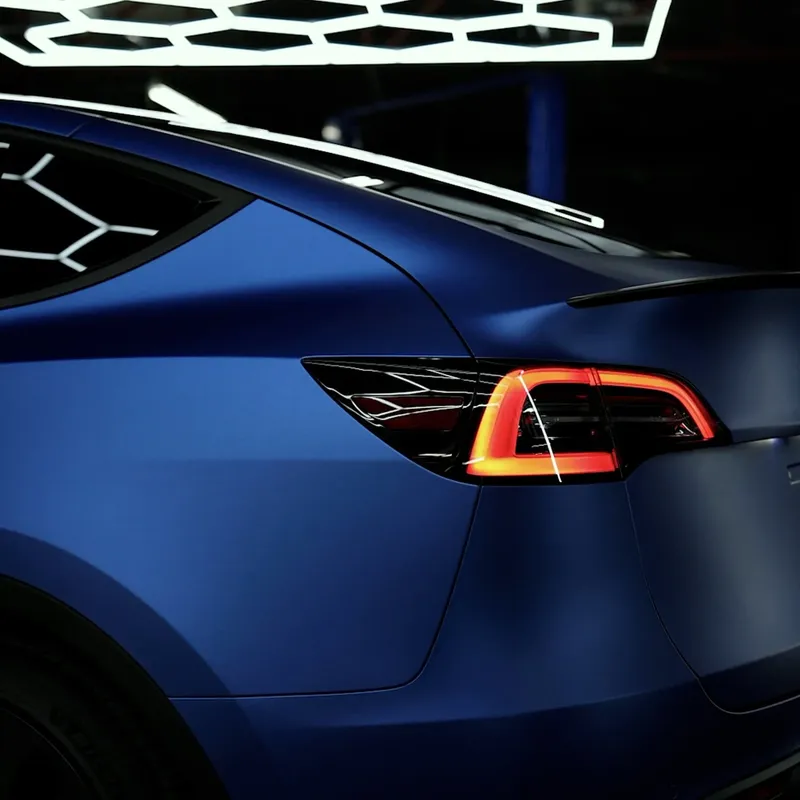 3M 2080-M217 Matte Slate Blue Metallic Vinyl