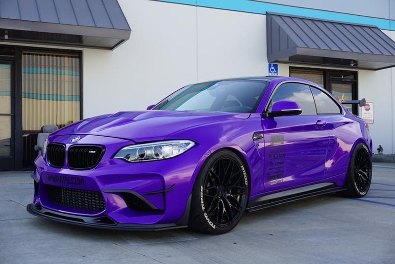 3M 1080-GP258 Gloss Plum Explosion VInyl