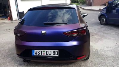 Avery Satin Roaring Thunder Blue & Red