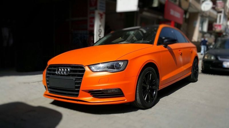 KPMF Matt Sunset Orange K89441 Vinyl