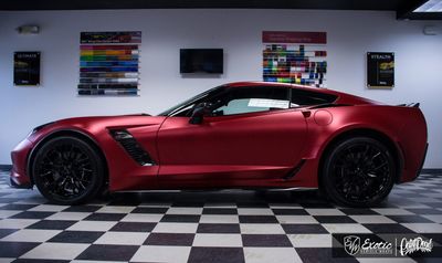KPMF Matt Iced Red Titanium K75506 Vinyl