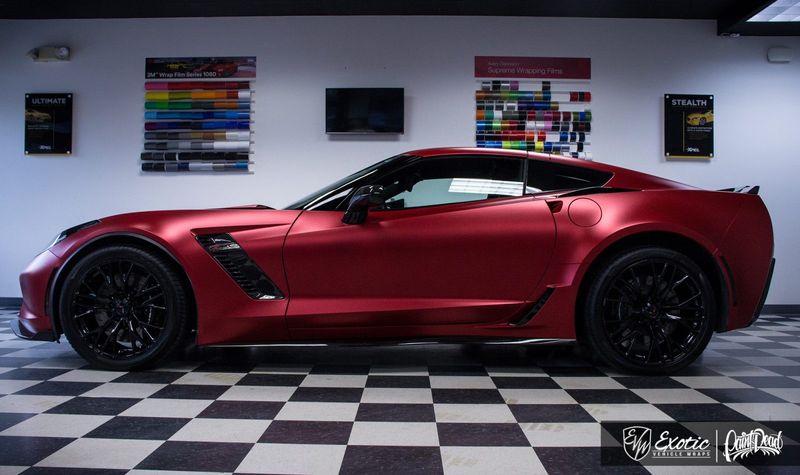 KPMF Matt Iced Red Titanium K75506 Vinyl