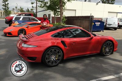 3M 2080-G363 Metallic Gloss Dragon Fire Red Vinyl