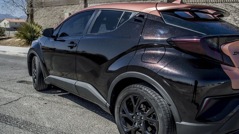 3M 2080-GP282 Gloss Ember Black Vinyl