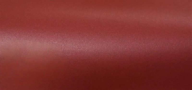Avery Matte Metallic Garnet Red