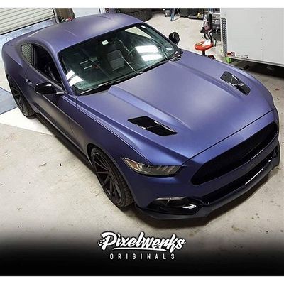 Avery Matte Metallic Night Blue