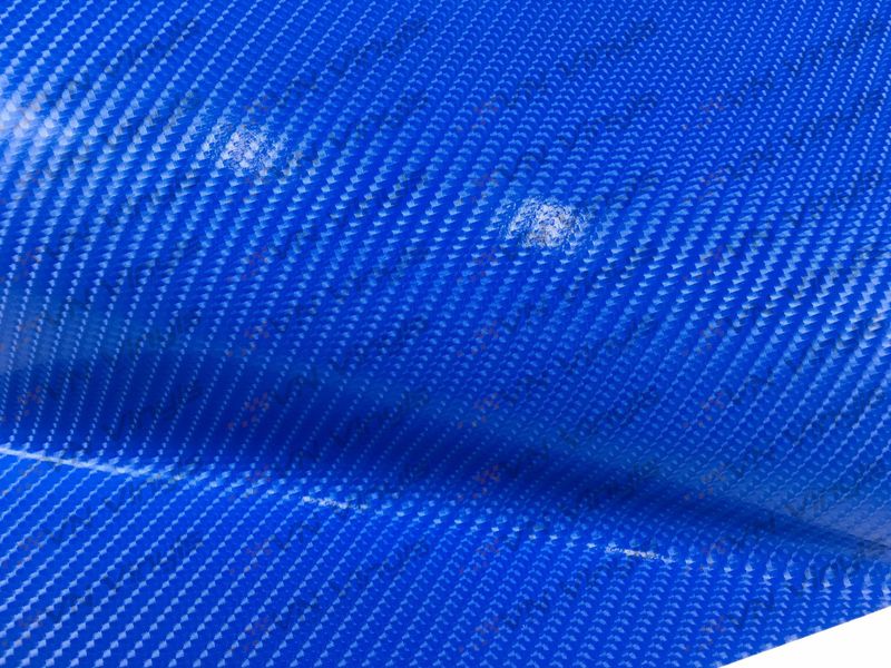 VN WRAP - 4D BLÅ KOLFIBER VINYL