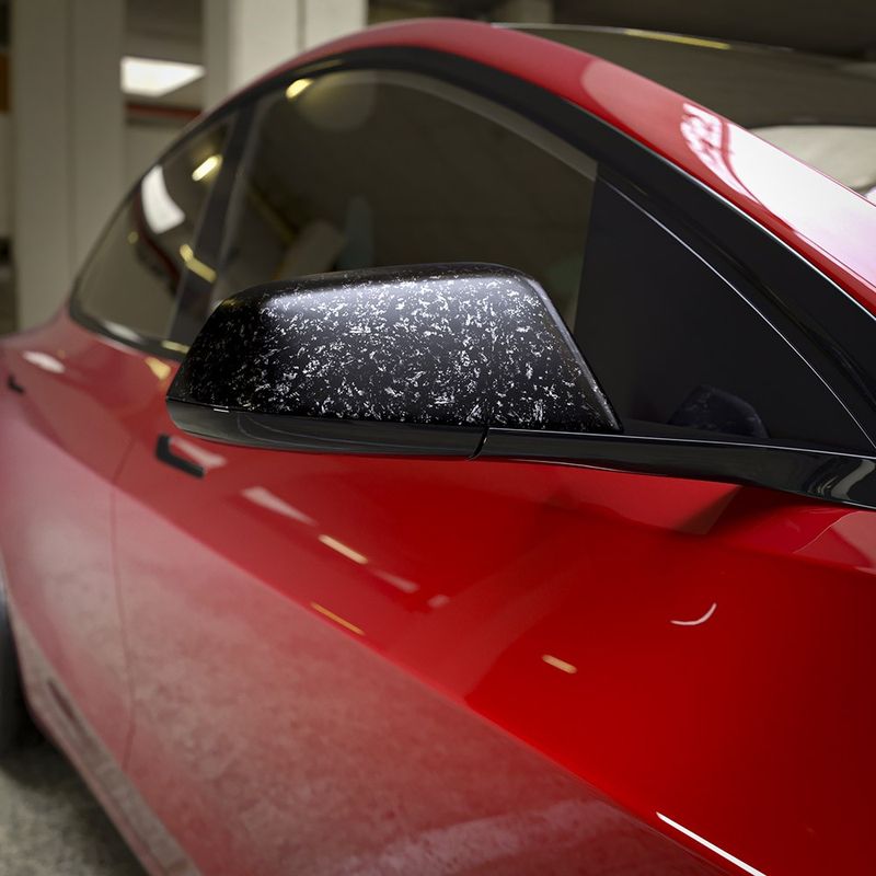 TeckWrap RCF09M Matte Dark Forged Carbon