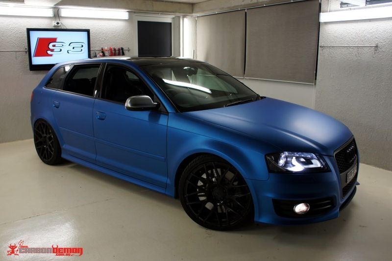 Avery Matte Metallic Blue