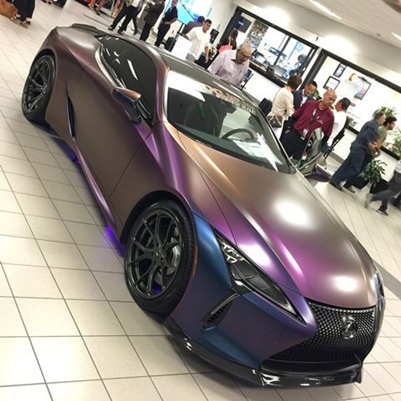Avery Satin Lightning Ridge Purple & Green