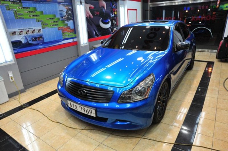 Avery Gloss Metallic Bright Blue