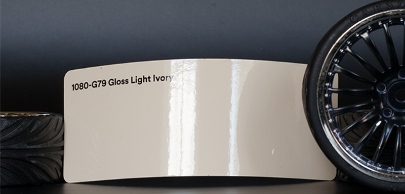 3M 2080-G79 Gloss Light Ivory Vinyl