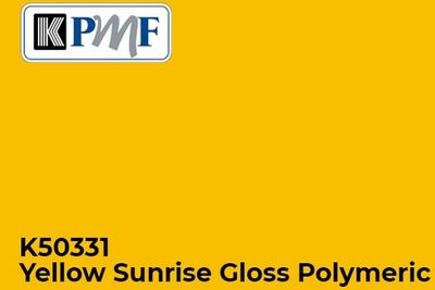 KPMF K50331 Yellow Sunrise Gloss Skärvinyl 122cm