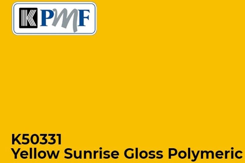 KPMF K50331 Yellow Sunrise Gloss Skärvinyl 122cm
