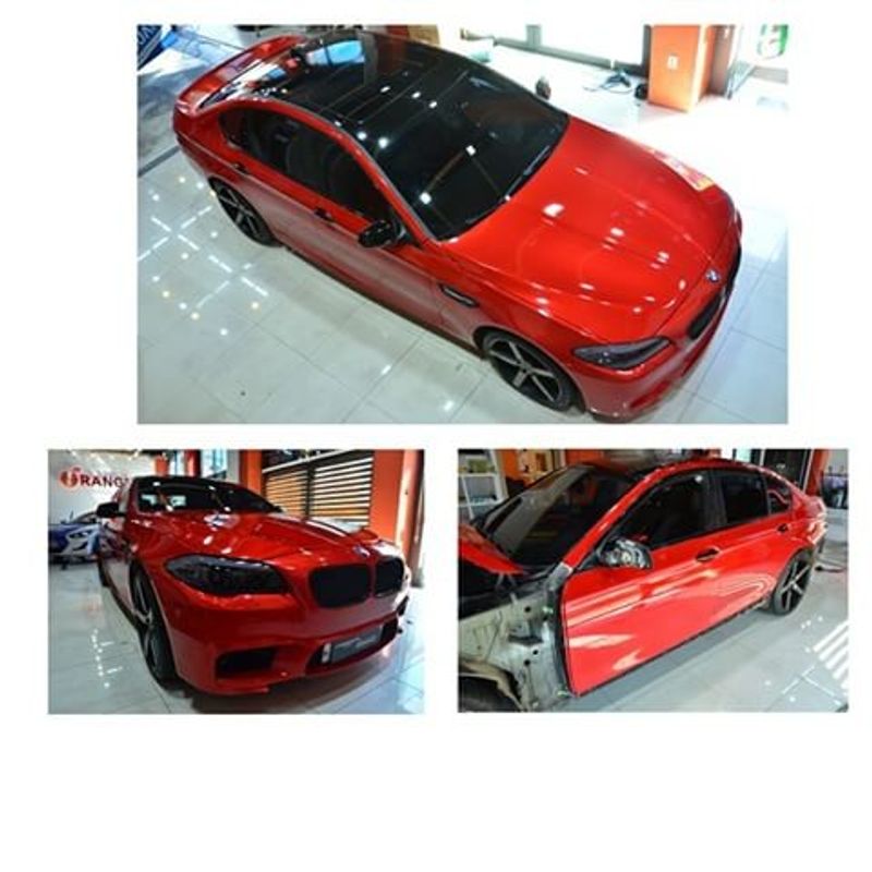 3M 2080-G363 Metallic Gloss Dragon Fire Red Vinyl