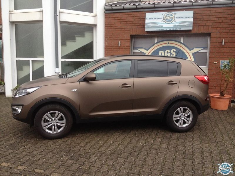3M 2080-M209 Metallic Matte Brown Vinyl