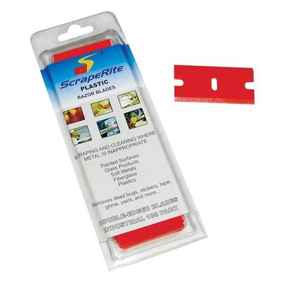 Plast rakblad 100-pack
