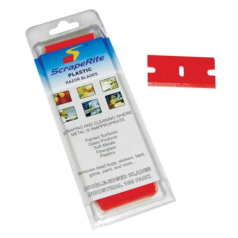 Plast rakblad 100-pack