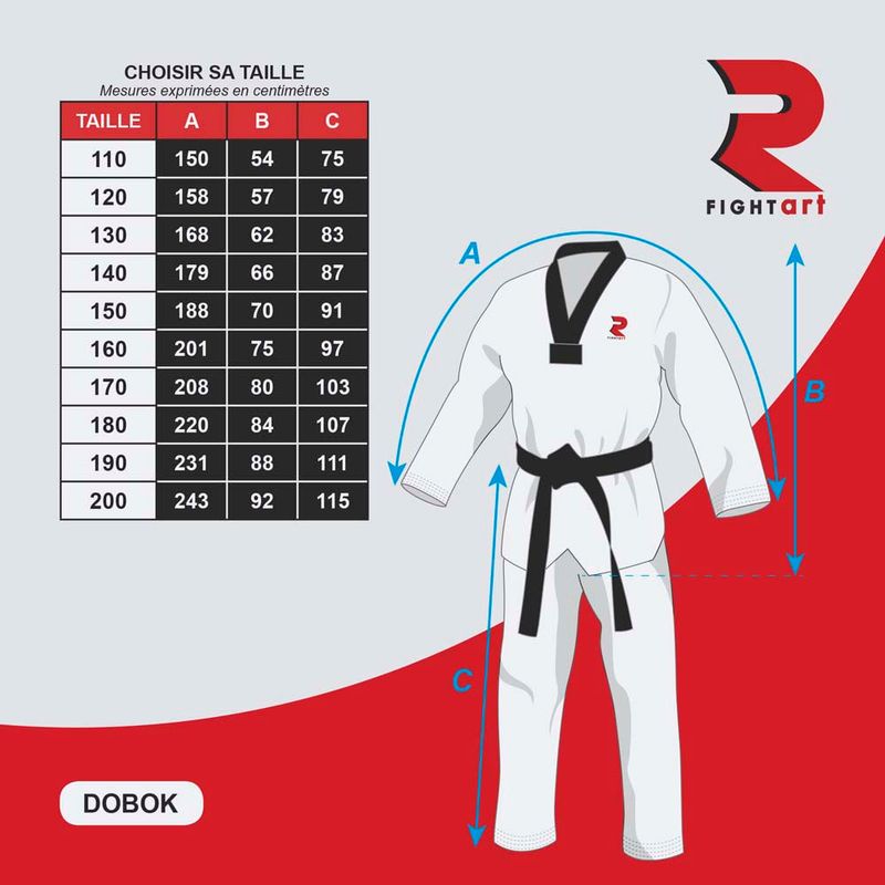 Fightart Taekwondo Dobok Training