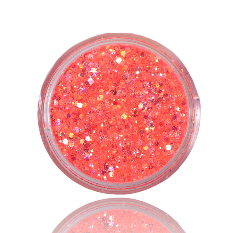 Glitter Sunrise Pink