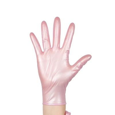 Nitrile handskar - Rosa