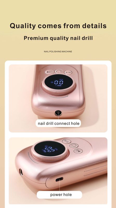 Elektrisk fil rose gold