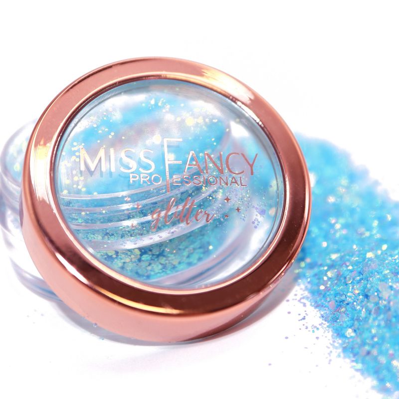 Glitter Aruba Blue