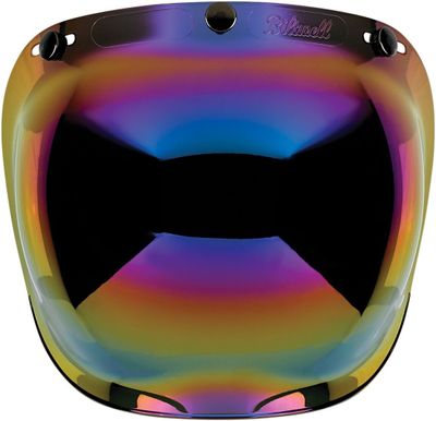 Visir Biltwell Bubble regnbåge spegel