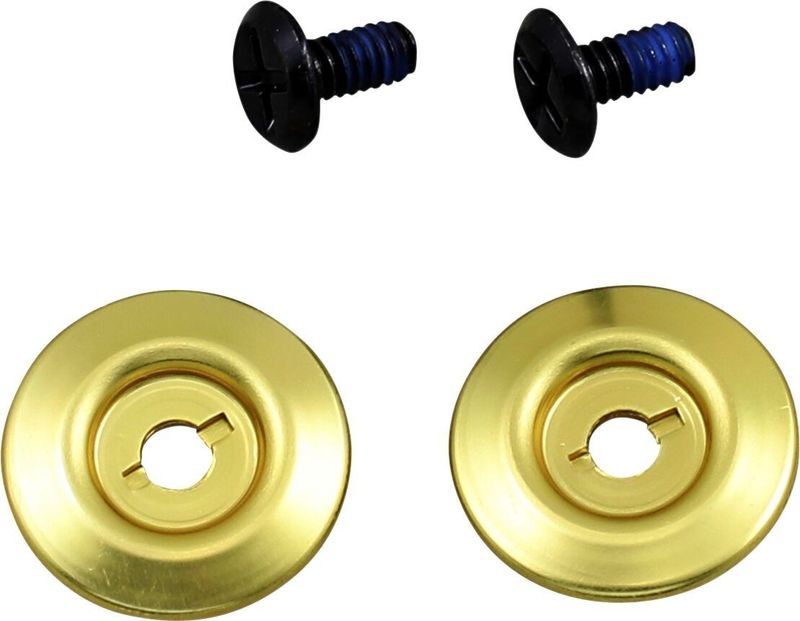 Monteringssats Biltwell Gen2 visir svart/guld