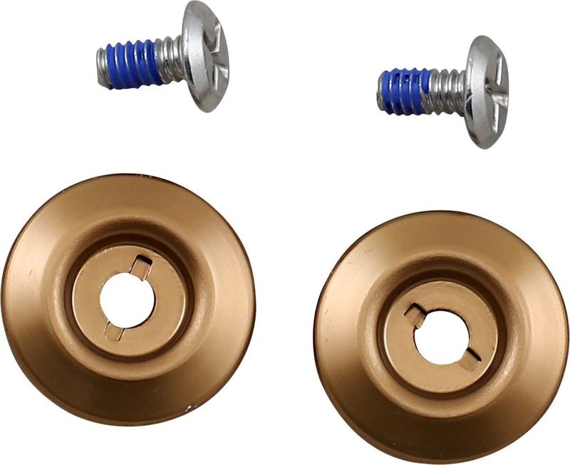 Monteringssats Biltwell Gen2 visir rostfri/brons
