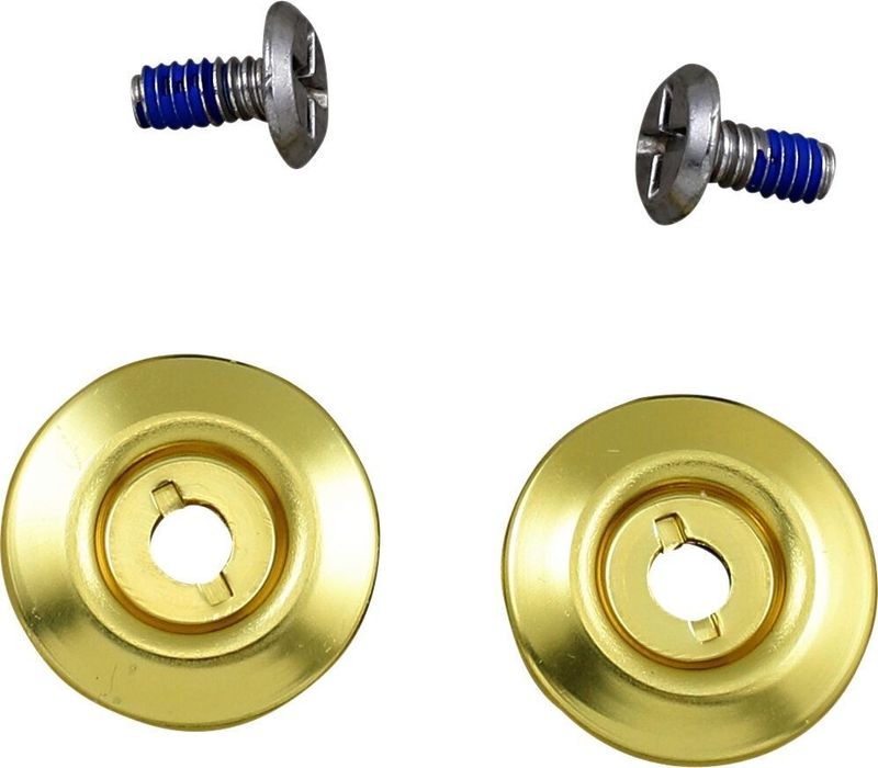 Monteringssats Biltwell Gen2 visir rostfri/guld