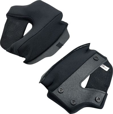 Hjälmdynor Biltwell Lane Splitter svart 38 mm
