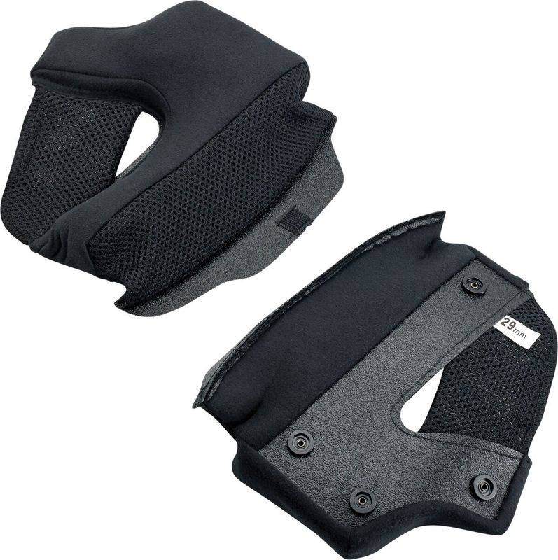 Hjälmdynor Biltwell Lane Splitter svart 38 mm