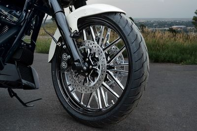 Framhjul Performance Machine Nivis Disc/without dubbel Touring 08-23, Trike 14-21 standard