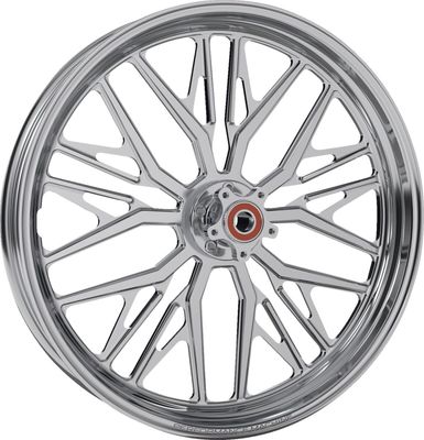 Framhjul Performance Machine Nivis Disc/with dubbel Touring 08-23, Trike 14-21 krom