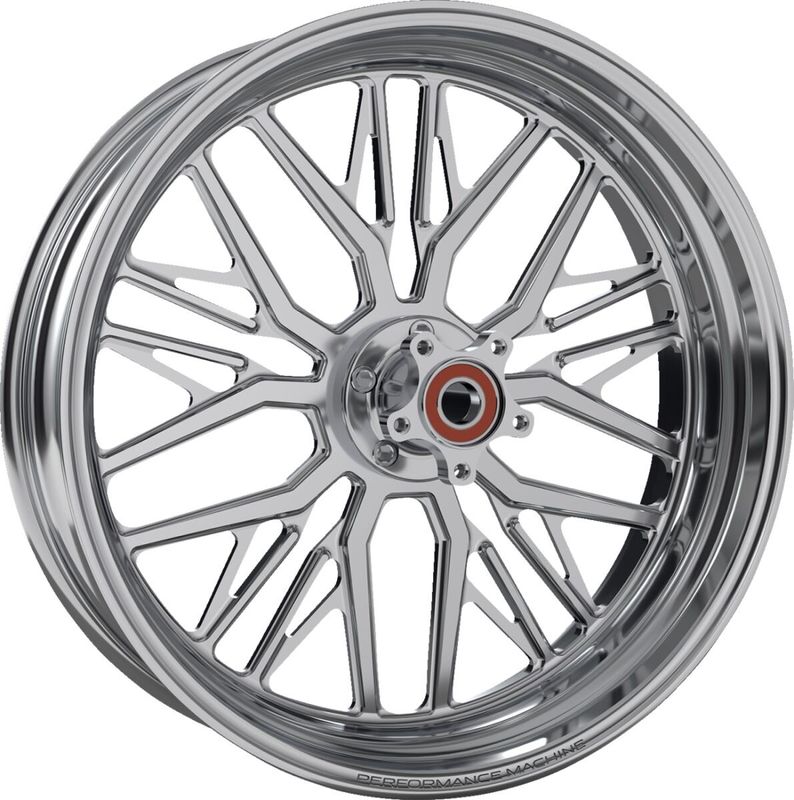 Hjul Performance Machine Phatour Disc/without dubbel krom Touring 08-23, Trike 14-21