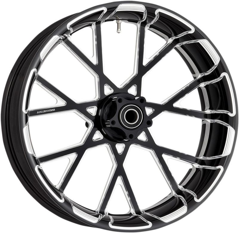 Hjul Arlen Ness Procross smidd aluminium H-D 08-24 svart