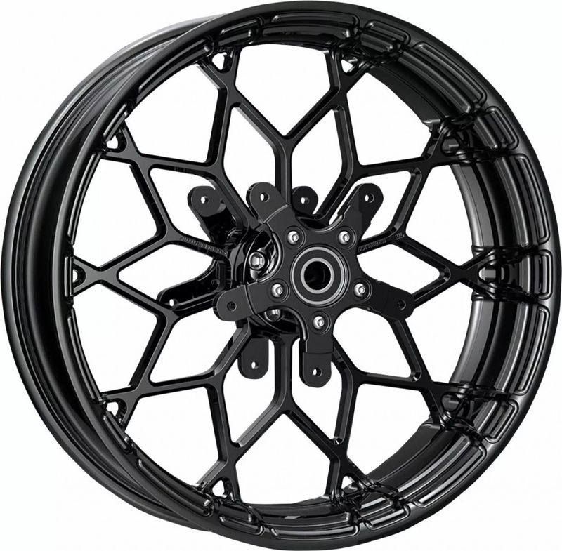 Framhjul Arlen Ness 18x Fat Factory Prodigy 5.5 svart FLT/Touring 08-25