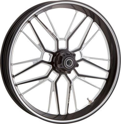 Fälg fram Arlen Ness Split Spoke 19 3.25 svart 330-024