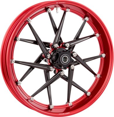Fälg Arlen Ness Spoken 18X5.5 röd svart