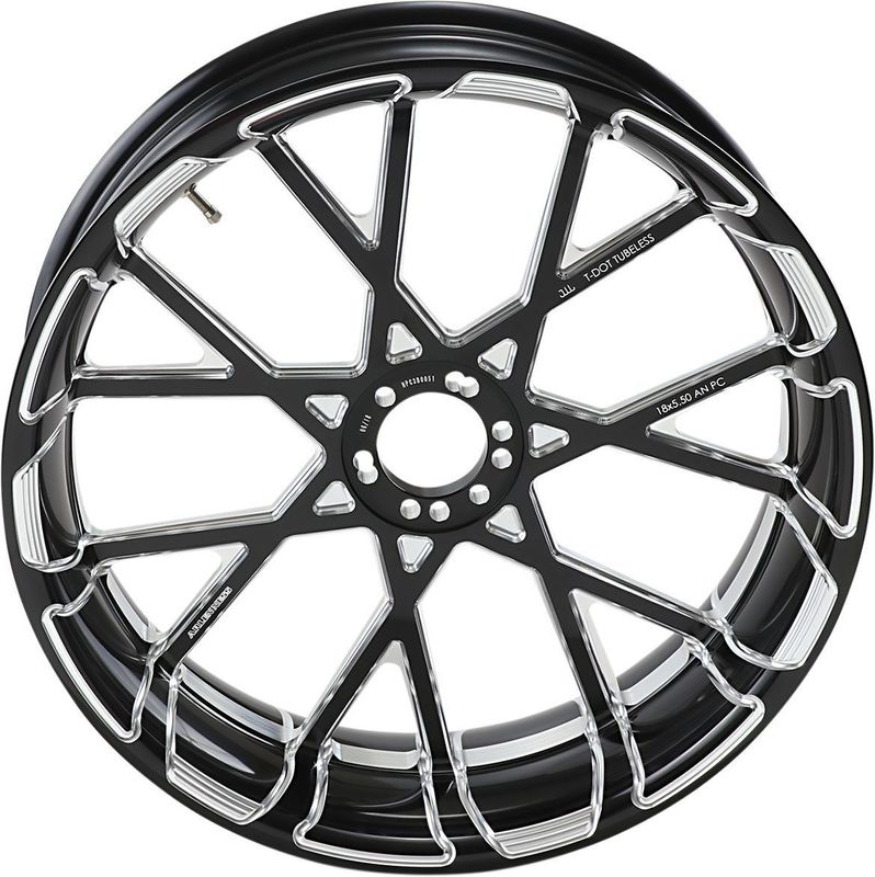 Fälg Arlen Ness Procross 18X5.50 smidd billet svart H-D 35-upp