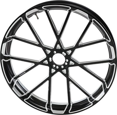 Fälg Arlen Ness Procross 21X3.50 smidd billet svart H-D 35-upp
