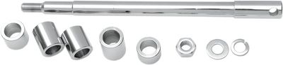 Hjulaxelsats fram Drag Specialties krom fram Softail 86-00