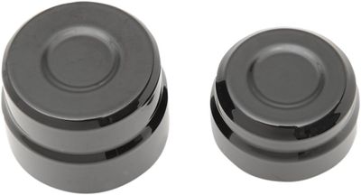Hjulaxel Drag Specialties billet krom svart Sportster 13-22