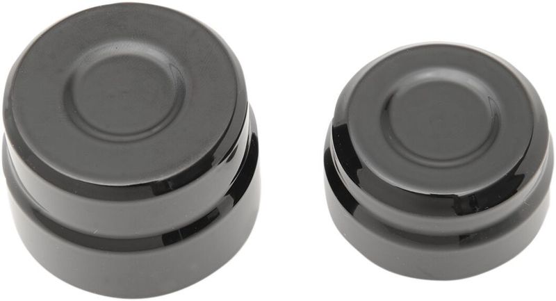 Hjulaxel Drag Specialties billet krom svart Sportster 13-22
