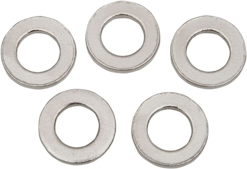 Bricka hjulaxel Drag Specialties 5/8 1-1/8 krom (5-pack)