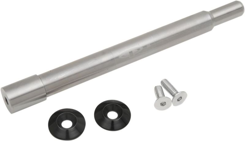 Hjulaxelsats fram Paul Yaffe Y-Axle slät svart Touring 08-24, Trike 14-19