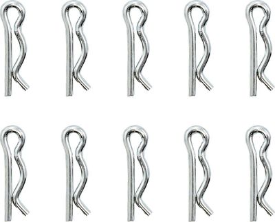 Låsbrickor hjulaxel bak Drag Specialties krom Touring 00-01 (10-pack)
