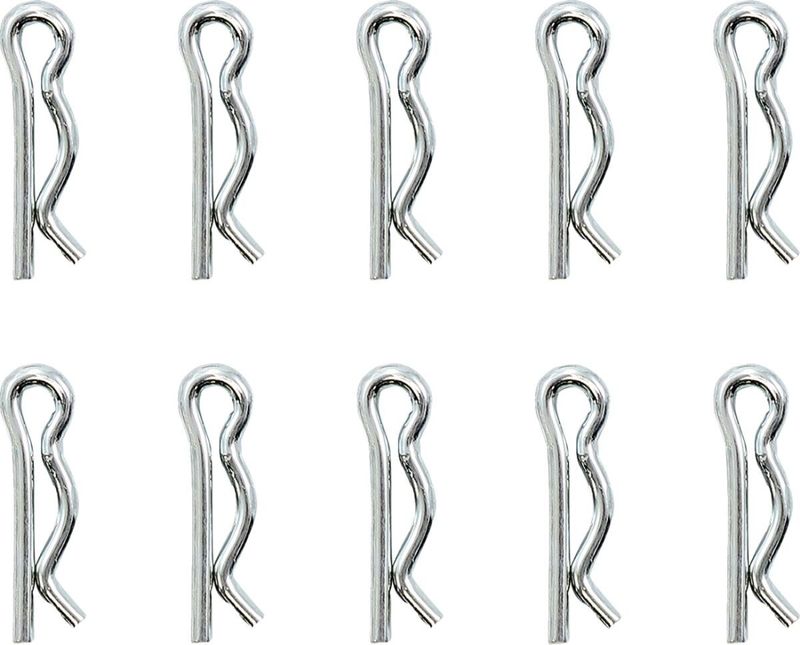 Låsbrickor hjulaxel bak Drag Specialties krom Touring 00-01 (10-pack)