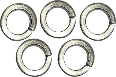 Bricka hjulaxel Drag Specialties Lock 7068 krom fram (5-pack)